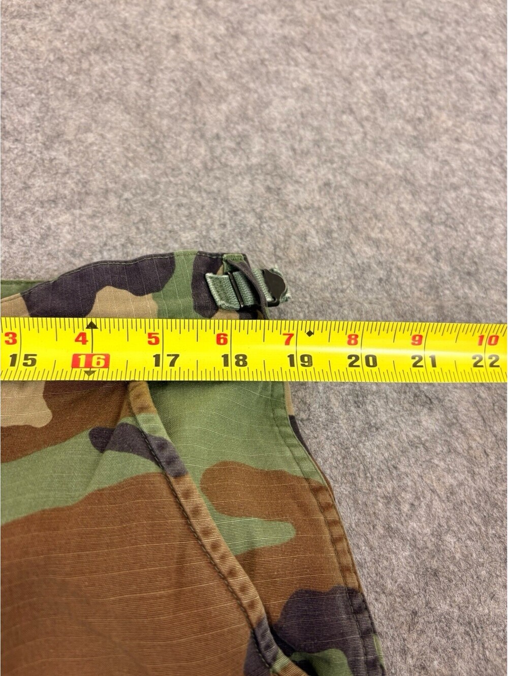 US Army Camo Pants Camouflage Woodland Combat Trousers Military Large - Picture 4 of 5